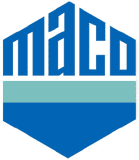 Профиль, окна, логотип Maco